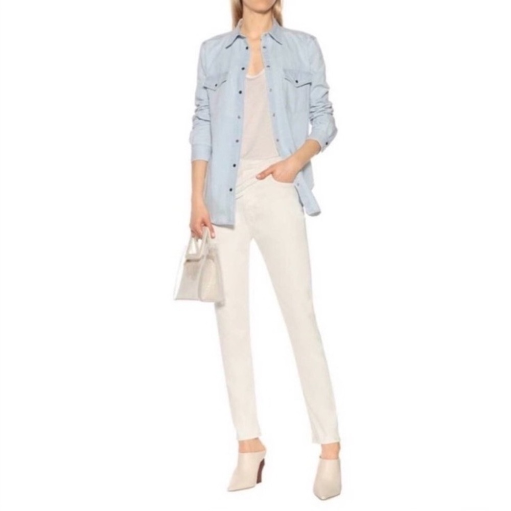 Goldsign Misfit Cream Jeans